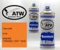 Preview: Chevrolet, Vivid, WA626G / WA656G / GCF / GHD: 400ml Sprühdose + 400ml Klarlack - Set, von ATW Autoteile West.